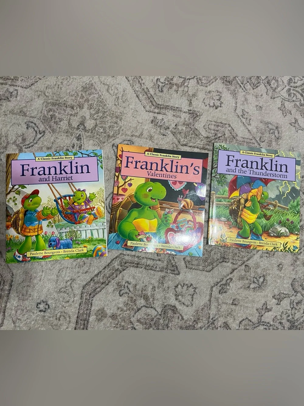 Franklin set of 3! Harriet, Thunderstorm, & Valentines.